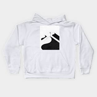 Over the hills and far away Kids Hoodie